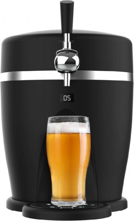 Bierzapfanlage mit 60 W, die die Temperatur von 3°C bis 6°C hält, kompatibel mit universellen 5-Liter-Druckfässern, abne...
