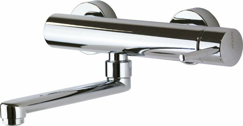 Chrom Wand Küchenspüle Mixer Gattoni 1460/14C0 Chrom