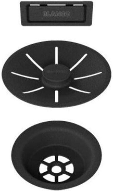Blanco Accessoires - Ablaufset C-overflow, BlackEdition, Schwarz matt 239975