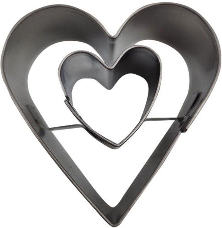 Ausstecher Herz Doppel - Patisse