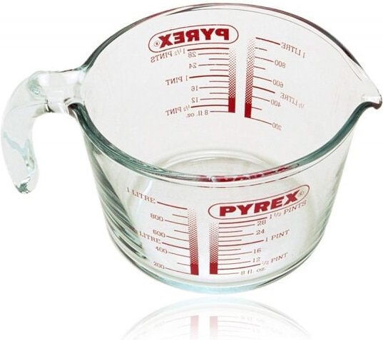 Krug mit 1 l glas Pyrex 264b000/5046