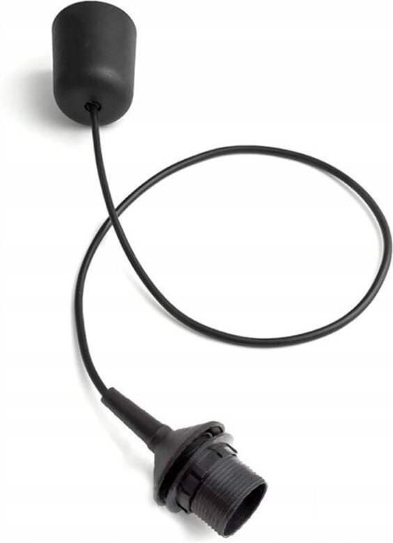 Deckenleuchte. E27-Lampenfassung mit Kabel