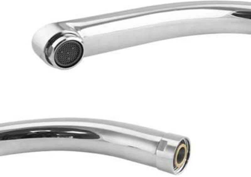 Einhebel-Spültisch-Wandarmatur mit hohem Auslauf, Classic-Rohr - 15 cm, GENIL