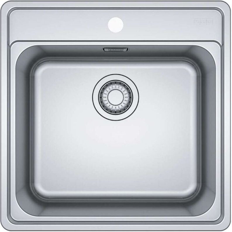 Franke Bell - Spüle BCX 210-51, 51x51 cm, Edelstahl 127.0738.576