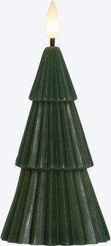 Kerze Tannenbaum, Grün, ø 7 x 15 cm