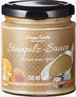 Gourmet-Sauce Steinpilz 250 ml