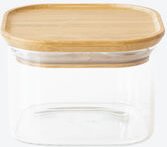 Glas-Vorratsdose mit Bambus- Deckel, 500 ml