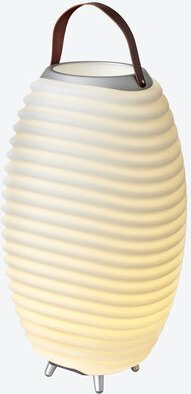 Lautsprecherbox-Lampe, klein, Ø 30 cm, 55 cm hoch, 2,5 kg, Eisfach 2 l