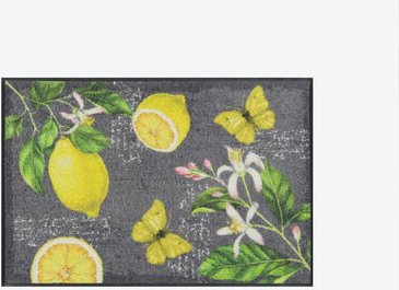 Küchenspezial- und Sauberlaufmatte Zitronenblüte, 50 x 75 cm