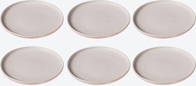 Essteller, 26 cm Durchmesser, 6 Stück
