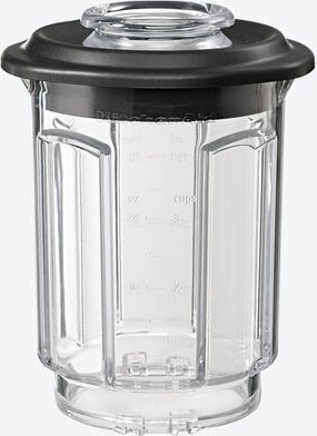 KitchenAid Mixaufsatz - 0,75 l, kratz- & hitzebeständig, kompatibel mit KitchenAid Artisan Standmixer, robust & langlebi...