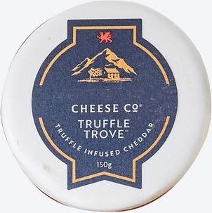 Walisischer Cheddar Truffle Trove & Trade, 150 g, rein natürliche Zutaten, 18-20 Monate gereift