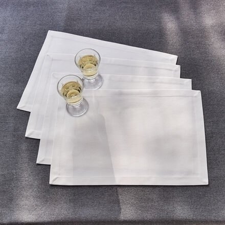 Outdoor-Tischsets Ecro, 4 Stück, fleckabweisend, 35 x 50 cm