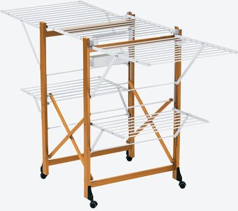 Wäscheständer aus Buchenholz