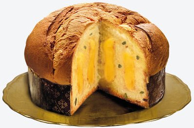 Panettone mit Martini-Creme 350 g - handgefertigt, in Geschenkverpackung, mit grünen Oliven, ohne Rosinen & kandierte Fr...