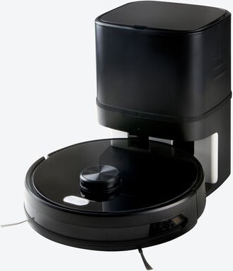 Thumbnail - Saugroboter mit Wischfunktion - Laser-Navigation, Entleerung & Aufladung automatisch, App & Fernbedienung, 2 h Laufzeit,...
