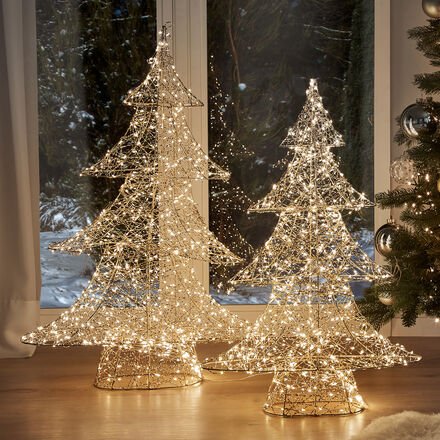 Leucht-Tannenbaum, 56 x 13 x 55 cm (B/T/H)