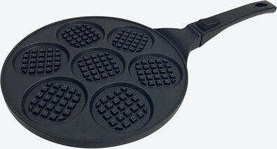 Mulden-Pfanne, 27 cm Ø, Rund, Aluminiumguss/Edelstahl, ofenfest, spülmaschinenfest, für alle Herdarten inkl. Induktion, ...