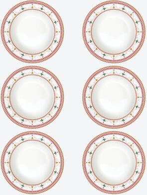 Suppenteller Nussknacker, ø 21,5, 6 Stück, Porzellan