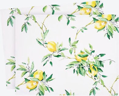 Tischsets "Zitrone", 40 x 50 cm, 2 Stück