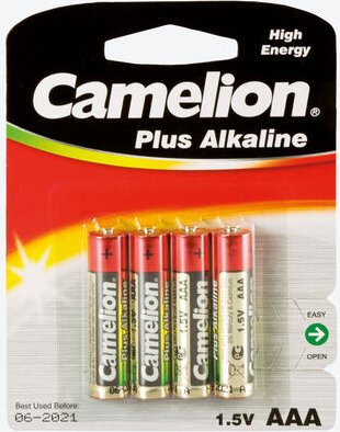 AAA-Batterien 4er Set, 1,5 Volt