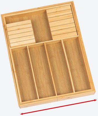 Besteckkasten, ausziehbar