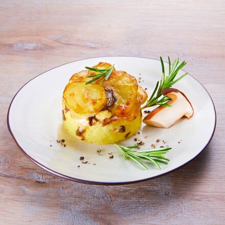 Steinpilz Kartoffelgratin, 20 Stk. a 100 g