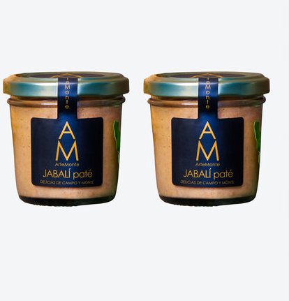 Wildschweinpaté, 2 x 100 g, Fleischanteil 31,5 %