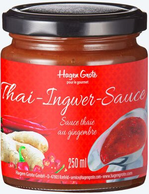 Gourmet-Sauce, Thai Ingwer, 250 ml