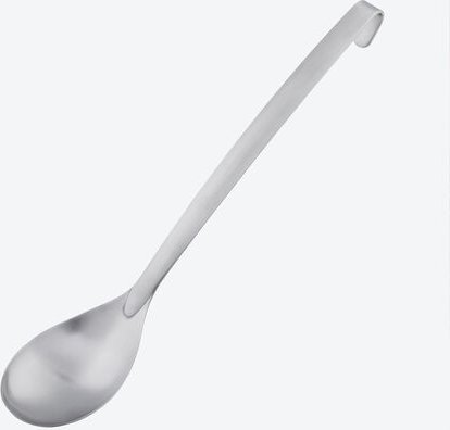 Hagen Grote Servierlöffel Edelstahl - 34 x 7 cm, gebürsteter Edelstahl, ergonomischer Griff, formstabil, säurebeständig,...