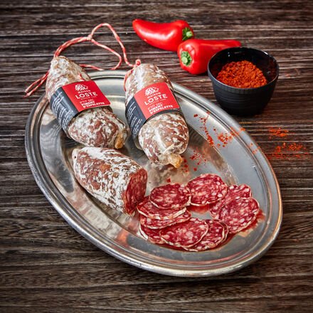 Französische Piment d'Espelette Salami, 150g