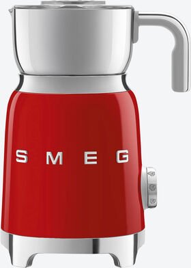 SMEG Retro-Design Milchschäumer "Rot"
