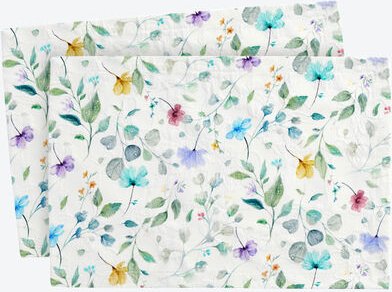 Viola 2er Set Tischsets, 35 x 50 cm, Matelasse, 100% CO, Feinwäsche 40 °C