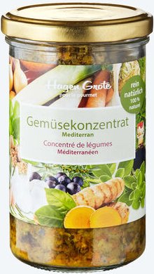 Gemüsekonzentrat mediterran, 1 Glas 250 g