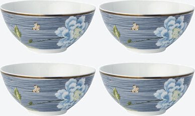 4er-Set Müslischalen, 420 ml, Farbe: Natur