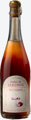 Alkoholfreier Aperitif BIO-Rose & Ingwer - 0,75 l, FR-BIO-09