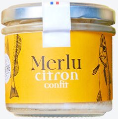Fischcreme mit Seehecht & Zitrone 90 g - 46 % Seehechtfilet, zart-cremig & fruchtig, französische Spezialität, tradition...