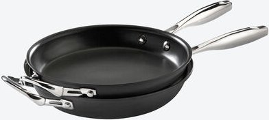 Thumbnail - Hagen Grote 2-tlg. Set Wendepfanne, 24 cm Ø, Rund, Edelstahl/Aluminium, ofenfest bis 250 °C, spülmaschinenfest, für alle...