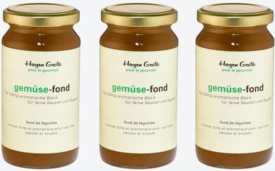 Hagen Grote Gemüsefond 3 Gläser à 200 ml