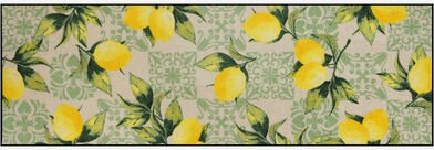 Küchenspezial- und Sauberlaufmatte Zitrone, 60 x 180 cm