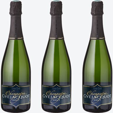 Champagner Brut, 3 x 0,75 l, 12 % Vol.