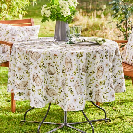 Tischdecke Hase, ø 170 cm