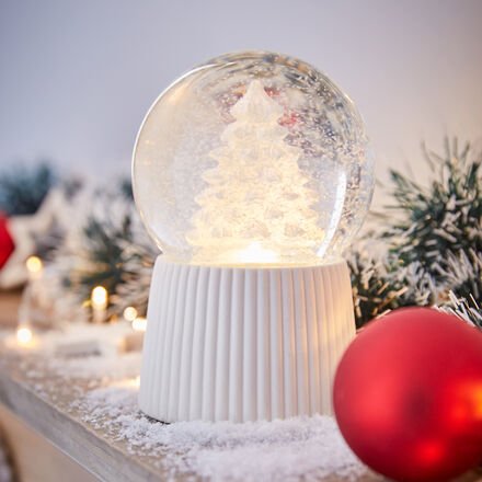 Schneekugel, Ø 10 x 14 cm
