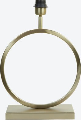 Thumbnail - Lampenfuss rund goldfarben, 30 x 13 x 37 cm
