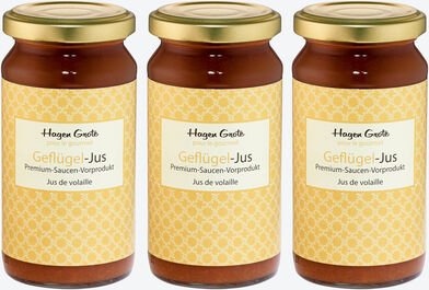 Hagen Grote Geflügeljus, 3 x 200 ml