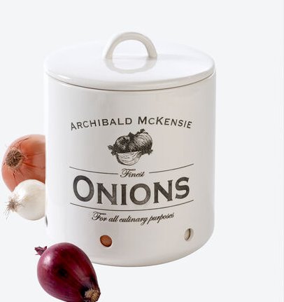 Cottage Vorratstopf Zwiebel