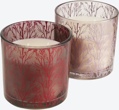 2er-Set Windlichter Erika