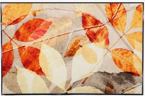 Küchenspezial- und Sauberlaufmatte Herbstblätter, 50 x 75 cm