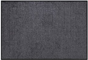 Küchenspezial- und Sauberlaufmatte, uni, anthrazit, 50 x 75 cm