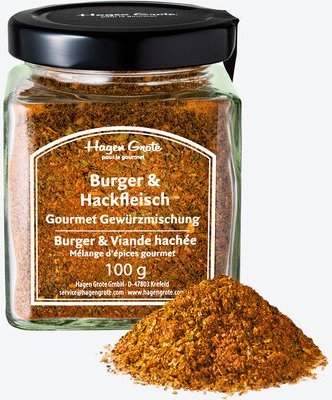 Gourmet Gewürzzubereitung Burger & Hackfleisch 100 g, MHD bis zum 30.04.2026
